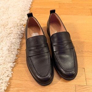 Cole Haan Classic Black Leather Loafers